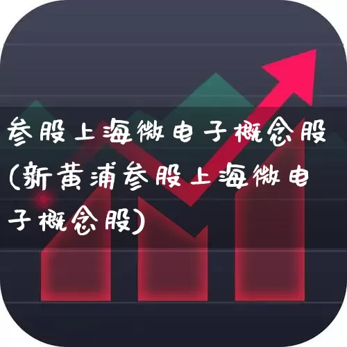 参股上海微电子概念股(新黄浦参股上海微电子概念股)_https://www.fzdzcxj.com_创业板_第1张