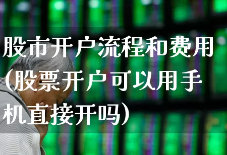股市开户流程和费用(股票开户可以用手机直接开吗)_https://www.fzdzcxj.com_深交所_第1张