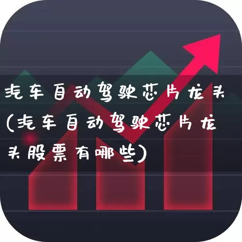 汽车自动驾驶芯片龙头(汽车自动驾驶芯片龙头股票有哪些)_https://www.fzdzcxj.com_科创板_第1张