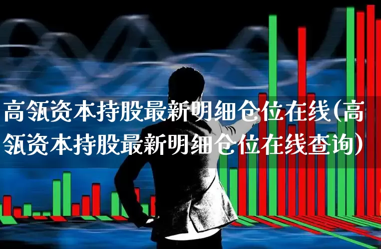 高瓴资本持股最新明细仓位在线(高瓴资本持股最新明细仓位在线查询)_https://www.fzdzcxj.com_上交所_第1张