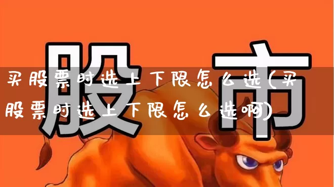 买股票时选上下限怎么选(买股票时选上下限怎么选啊)_https://www.fzdzcxj.com_科创板_第1张