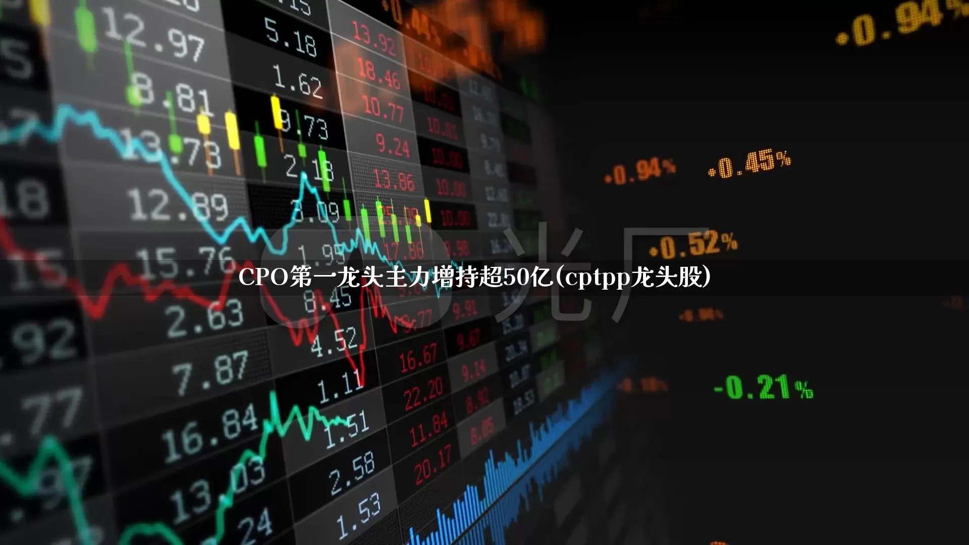 CPO第一龙头主力增持超50亿(cptpp龙头股)_https://www.fzdzcxj.com_科创板_第1张