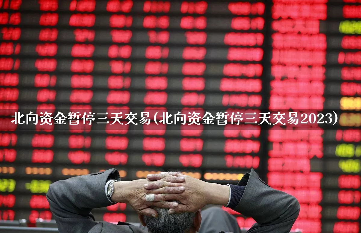 北向资金暂停三天交易(北向资金暂停三天交易2023)_https://www.fzdzcxj.com_北交所_第1张