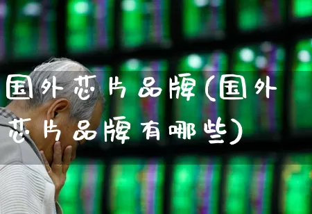 国外芯片品牌(国外芯片品牌有哪些)_https://www.fzdzcxj.com_科创板_第1张