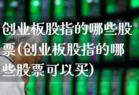 创业板股指的哪些股票(创业板股指的哪些股票可以买)_https://www.fzdzcxj.com_深交所_第1张