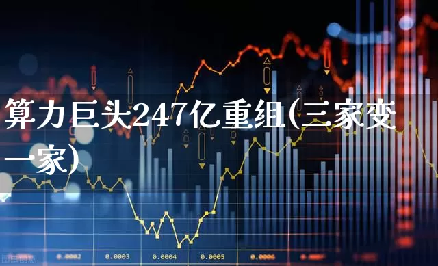 算力巨头247亿重组(三家变一家)_https://www.fzdzcxj.com_上交所_第1张