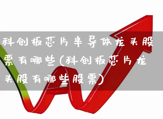 科创板芯片半导体龙头股票有哪些(科创板芯片龙头股有哪些股票)_https://www.fzdzcxj.com_深交所_第1张