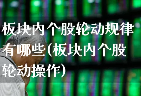 板块内个股轮动规律有哪些(板块内个股轮动操作)_https://www.fzdzcxj.com_创业板_第1张