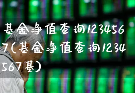 基金净值查询1234567(基金净值查询1234567基)_https://www.fzdzcxj.com_北交所_第1张