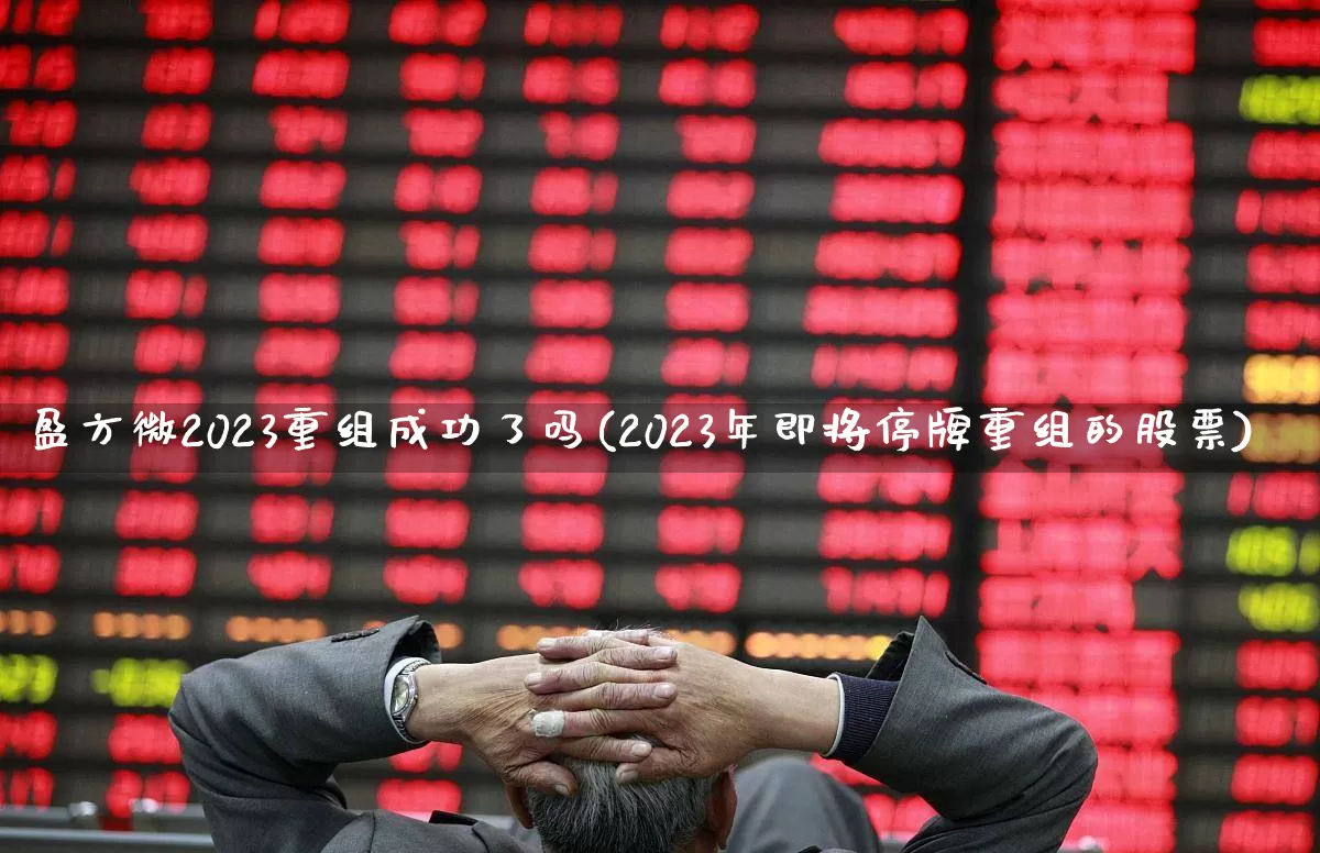 盈方微2023重组成功了吗(2023年即将停牌重组的股票)_https://www.fzdzcxj.com_北交所_第1张