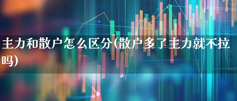 主力和散户怎么区分(散户多了主力就不拉吗)_https://www.fzdzcxj.com_北交所_第1张