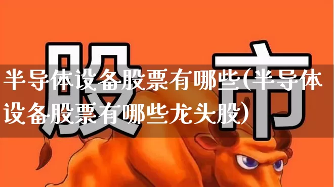 半导体设备股票有哪些(半导体设备股票有哪些龙头股)_https://www.fzdzcxj.com_创业板_第1张