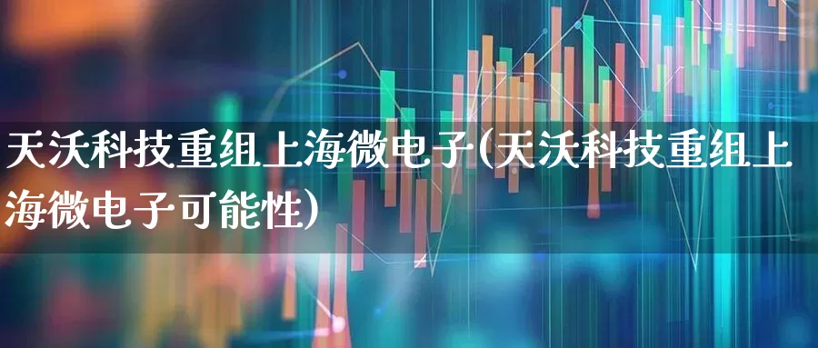 天沃科技重组上海微电子(天沃科技重组上海微电子可能性)_https://www.fzdzcxj.com_北交所_第1张