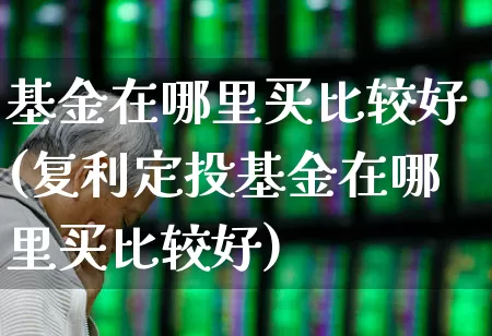 基金在哪里买比较好(复利定投基金在哪里买比较好)_https://www.fzdzcxj.com_上交所_第1张