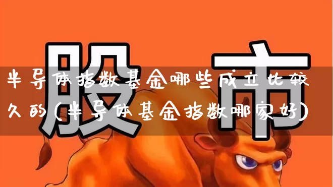 半导体指数基金哪些成立比较久的(半导体基金指数哪家好)_https://www.fzdzcxj.com_上交所_第1张