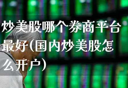 炒美股哪个券商平台最好(国内炒美股怎么开户)_https://www.fzdzcxj.com_科创板_第1张
