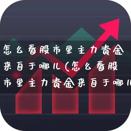 怎么看股市里主力资金来自于哪儿(怎么看股市里主力资金来自于哪儿?)_https://www.fzdzcxj.com_创业板_第1张