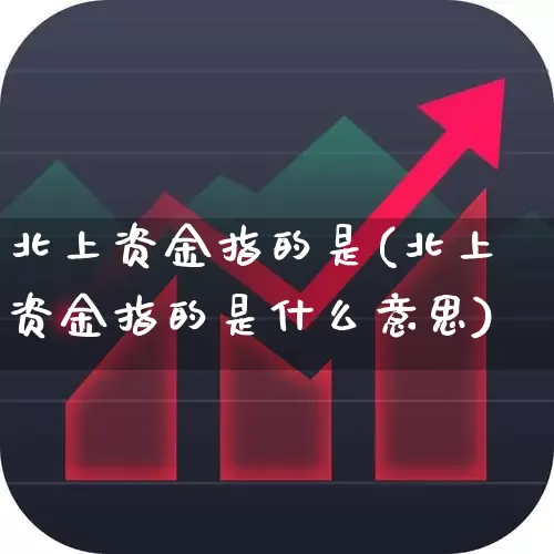 北上资金指的是(北上资金指的是什么意思)_https://www.fzdzcxj.com_创业板_第1张