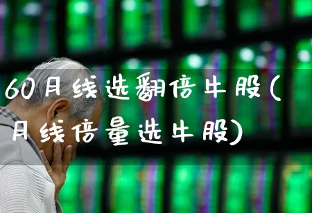 60月线选翻倍牛股(月线倍量选牛股)_https://www.fzdzcxj.com_创业板_第1张