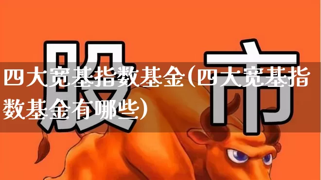 四大宽基指数基金(四大宽基指数基金有哪些)_https://www.fzdzcxj.com_上交所_第1张