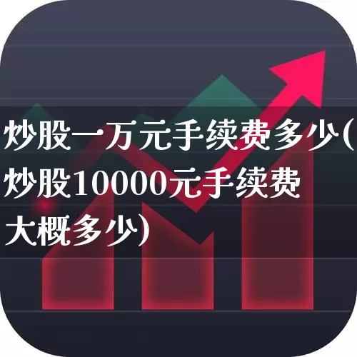 炒股一万元手续费多少(炒股10000元手续费大概多少)_https://www.fzdzcxj.com_上交所_第1张
