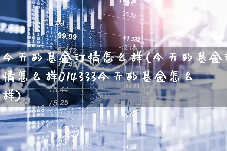 今天的基金行情怎么样(今天的基金行情怎么样014333今天的基金怎么样)_https://www.fzdzcxj.com_上交所_第1张