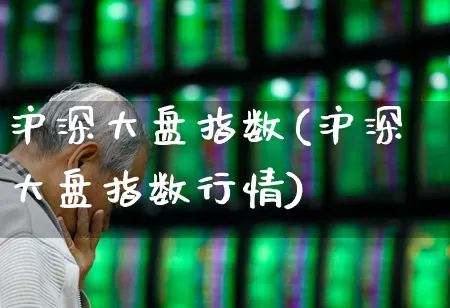 沪深大盘指数(沪深大盘指数行情)_https://www.fzdzcxj.com_北交所_第1张