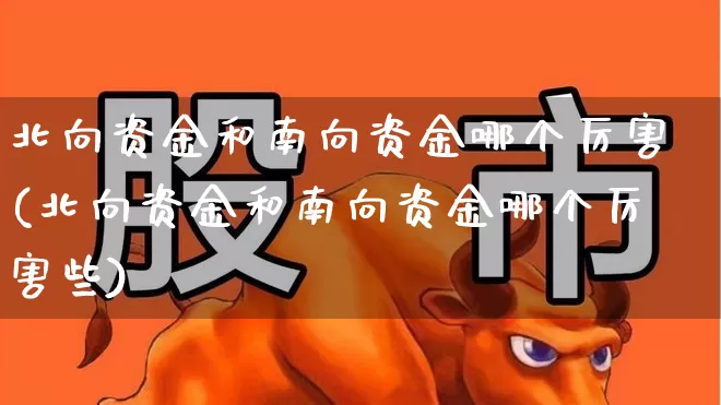 北向资金和南向资金哪个厉害(北向资金和南向资金哪个厉害些)_https://www.fzdzcxj.com_深交所_第1张