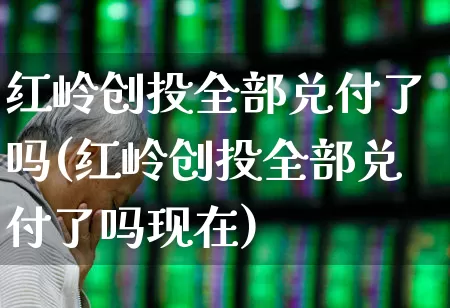 红岭创投全部兑付了吗(红岭创投全部兑付了吗现在)_https://www.fzdzcxj.com_科创板_第1张