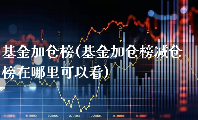 基金加仓榜(基金加仓榜减仓榜在哪里可以看)_https://www.fzdzcxj.com_北交所_第1张