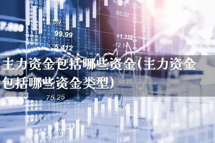 主力资金包括哪些资金(主力资金包括哪些资金类型)_https://www.fzdzcxj.com_科创板_第1张