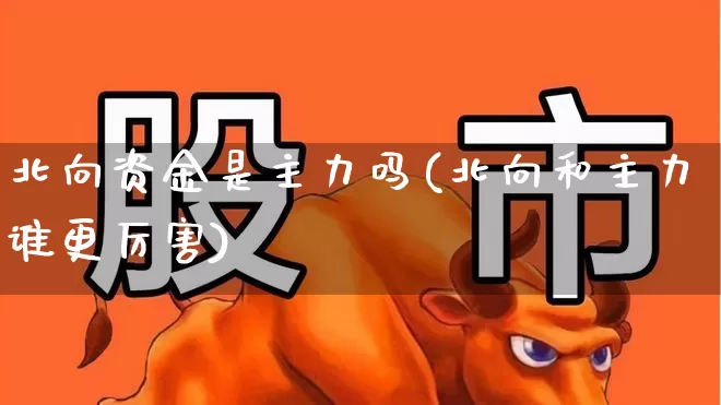 北向资金是主力吗(北向和主力谁更厉害)_https://www.fzdzcxj.com_深交所_第1张
