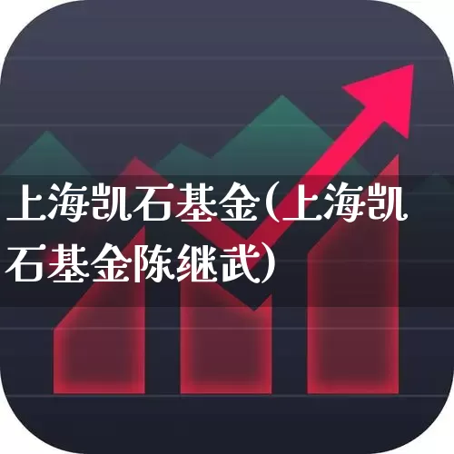 上海凯石基金(上海凯石基金陈继武)_https://www.fzdzcxj.com_创业板_第1张