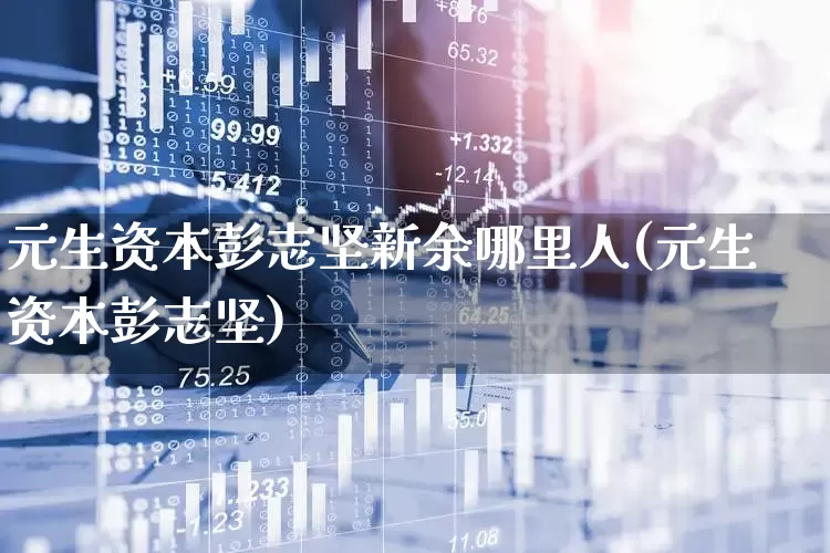 元生资本彭志坚新余哪里人(元生资本彭志坚)_https://www.fzdzcxj.com_科创板_第1张