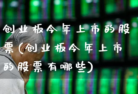 创业板今年上市的股票(创业板今年上市的股票有哪些)_https://www.fzdzcxj.com_北交所_第1张