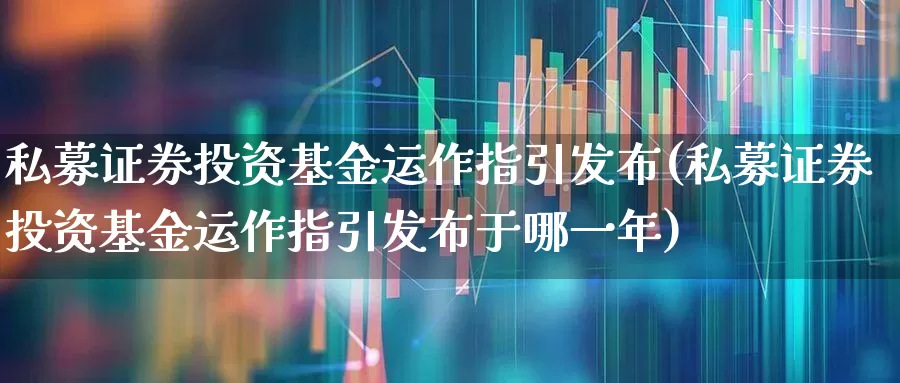 私募证券投资基金运作指引发布(私募证券投资基金运作指引发布于哪一年)_https://www.fzdzcxj.com_上交所_第1张