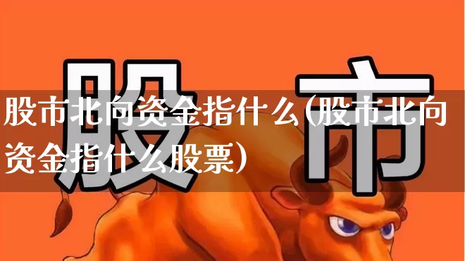 股市北向资金指什么(股市北向资金指什么股票)_https://www.fzdzcxj.com_上交所_第1张