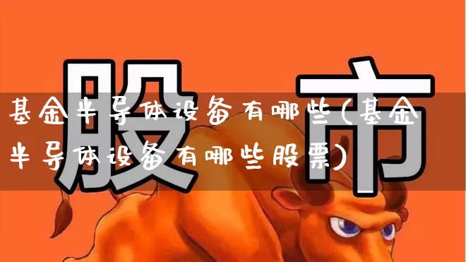 基金半导体设备有哪些(基金半导体设备有哪些股票)_https://www.fzdzcxj.com_北交所_第1张