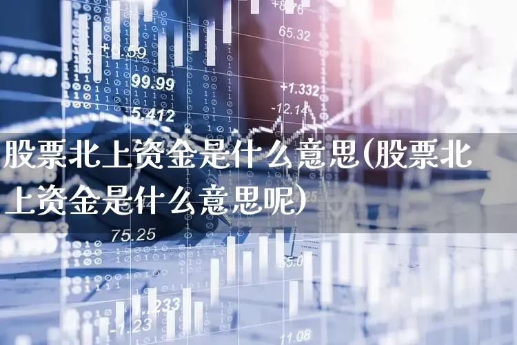 股票北上资金是什么意思(股票北上资金是什么意思呢)_https://www.fzdzcxj.com_科创板_第1张
