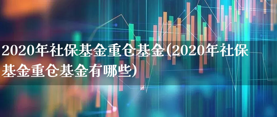 2020年社保基金重仓基金(2020年社保基金重仓基金有哪些)_https://www.fzdzcxj.com_创业板_第1张