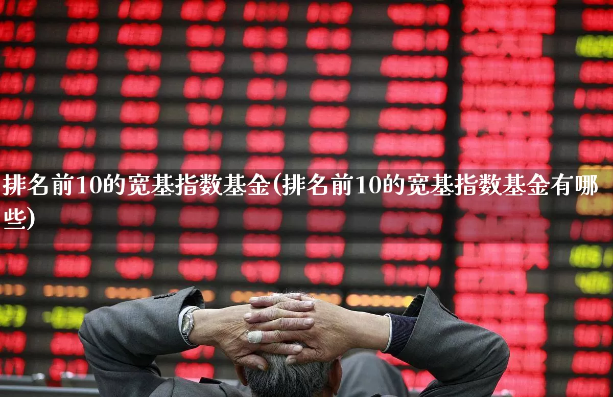 排名前10的宽基指数基金(排名前10的宽基指数基金有哪些)_https://www.fzdzcxj.com_上交所_第1张