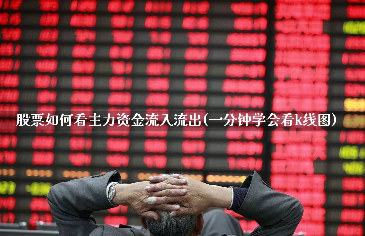 股票如何看主力资金流入流出(一分钟学会看k线图)_https://www.fzdzcxj.com_深交所_第1张