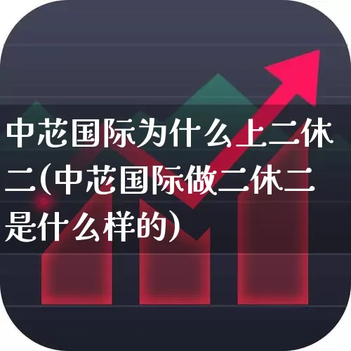 中芯国际为什么上二休二(中芯国际做二休二是什么样的)_https://www.fzdzcxj.com_上交所_第1张